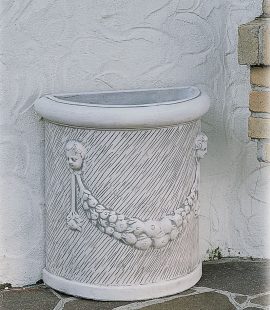MEZZO VASO A PARETE